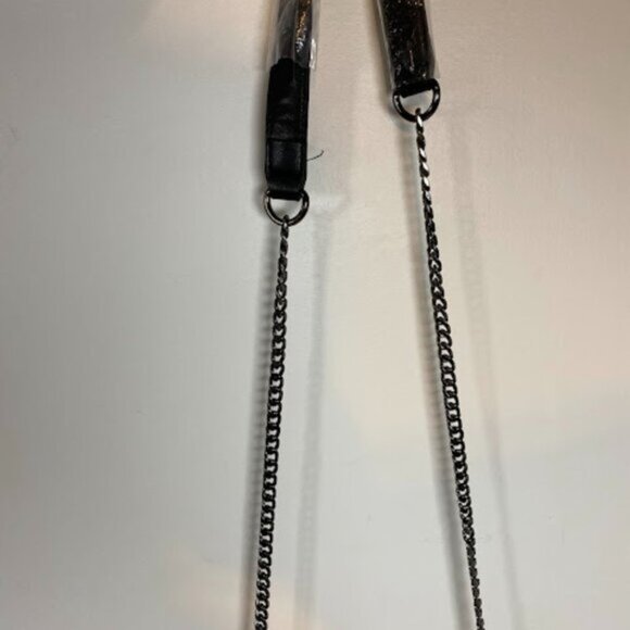 Aldo Black Women's Crossbody Bag Chain Shoulder Bag Small New With Tags - Picture 7 of 9